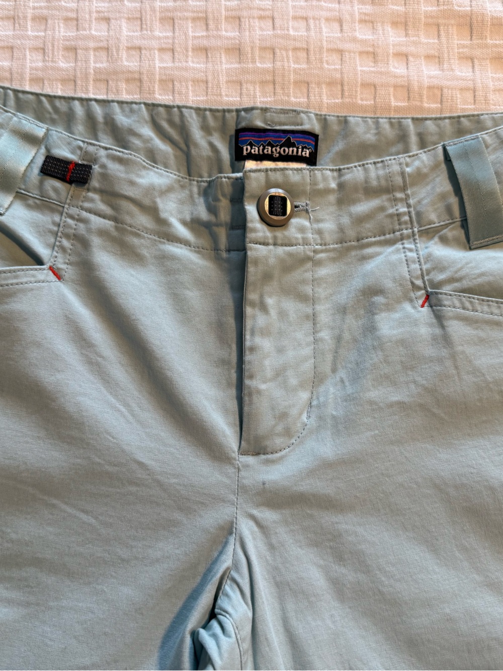 NWOT Patagonia Women’s Pale Aqua pants. Never worn